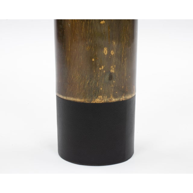 Bronze Pair of Large Vintage Mid Century Brutalist Table Lamps by Laurel Lamp Co. For Sale - Image 8 of 13