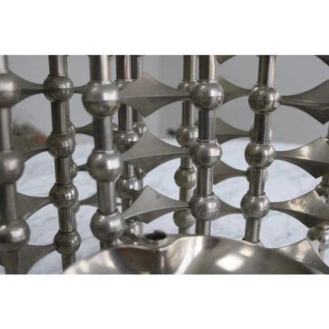 Silver Nagel S22 Candleholders and Bowls, 1960s, Set of 32 For Sale - Image 8 of 11