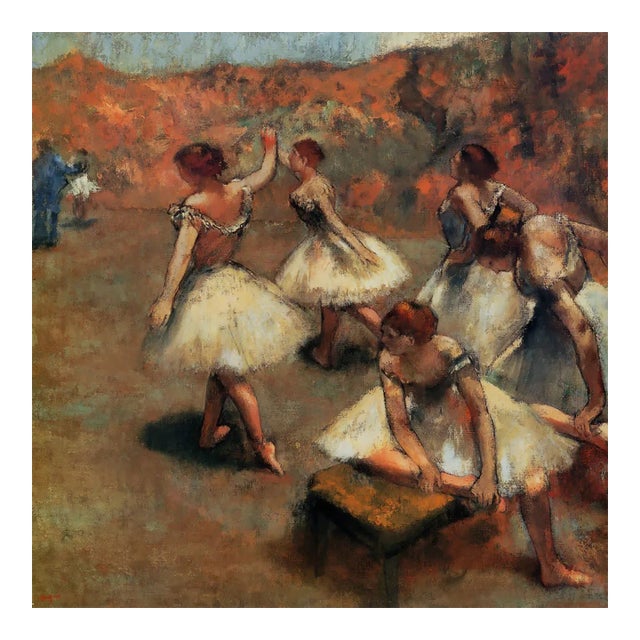 Edgar Degas Dancers on the Stage Limited Edition For Sale