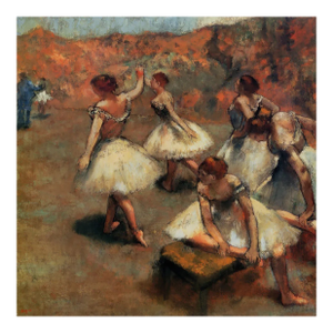 Edgar Degas Dancers on the Stage Limited Edition