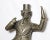 1940s Quality Antique British Hallmarked Carnival Carny Man Statue Figure Sculpture For Sale - Image 5 of 12