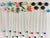 Mid-Century Modern Vintage Hand-Blown Glass Tropical Fish Cocktail Stirrers, Set of 16 For Sale - Image 3 of 11