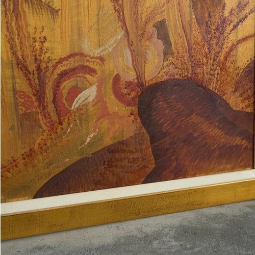 After Jaap Gidding, Underwater, Tuschinski Theatre, 1930s, Large Painting For Sale - Image 17 of 18