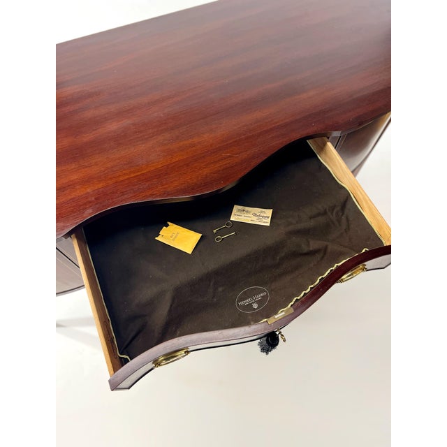 Wood Henkel Harris Inlaid Mahogany Federal Style Sideboard For Sale - Image 7 of 10