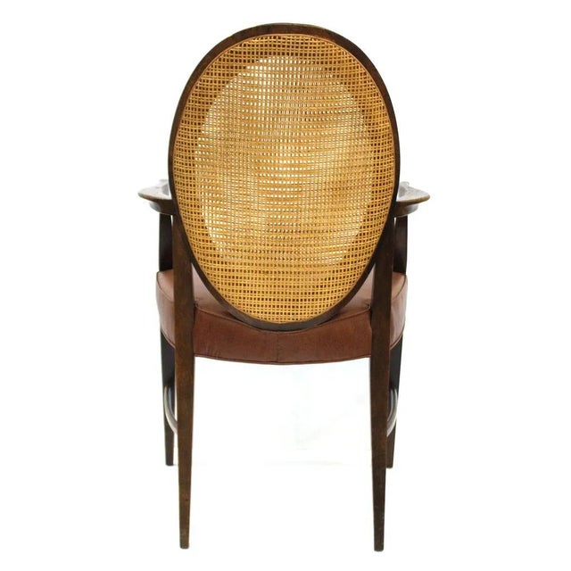 Mid Century Modern Armchairs- Set of 4 - in the Style of Harvey Probber For Sale - Image 9 of 12