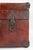 Pressed Cardboard Trunk Suitcase, 1920s For Sale - Image 4 of 12