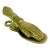 1960s Vintage Boho Chic Americana Brass Hand Paper Clip. For Sale
