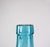 Vintage Turquoise Glass Bottle Lady Jeanne, France For Sale - Image 5 of 12