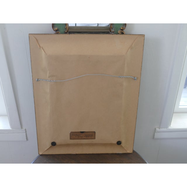 Mid 20th Century Mid Century Oil Painting Still Life by C John Framed For Sale - Image 5 of 8