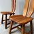 Wood Vintage Dining Chairs by De Puydt, Belgium, 1960s, Set of 2 For Sale - Image 7 of 8