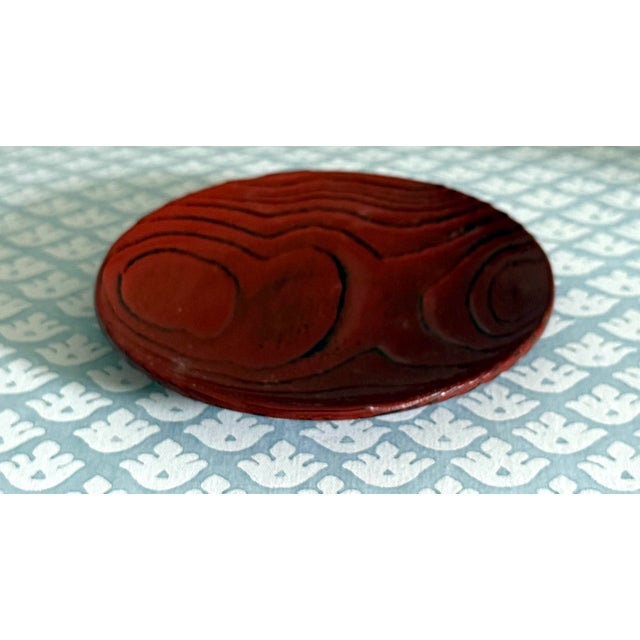 Faux Bois Lacquered Catchall For Sale In Miami - Image 6 of 8