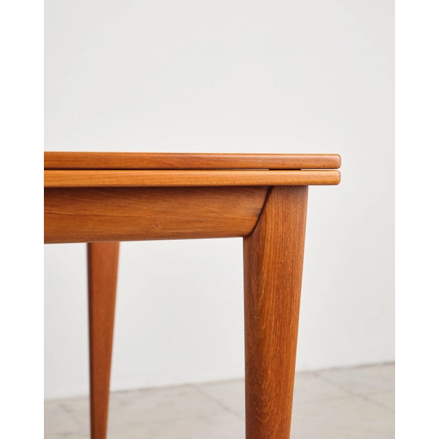 Extendable Dining Table Model 12 in Teak by Niels O. Møller for j.l. Møllers, Denmark, 1960s For Sale - Image 10 of 18
