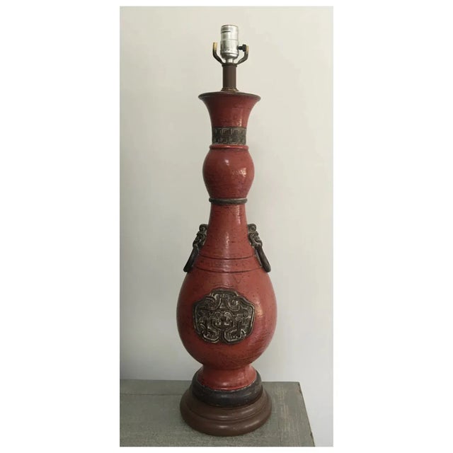 Mid Century Zaccagnini Ming Lamp For Sale In Kansas City - Image 6 of 8