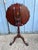 Wood Antique Chippendale Style Carved Mahogany Bird Cage Tilt Top Table. For Sale - Image 7 of 9
