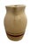 Farmhouse Robinson Ransbottom Blue Red Stripe 3 Quart Stoneware Pitcher Roseville Ohio For Sale - Image 3 of 6