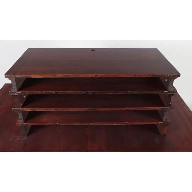 Fully extended this table goes to 196 inches. Beautifully carved and substantial.