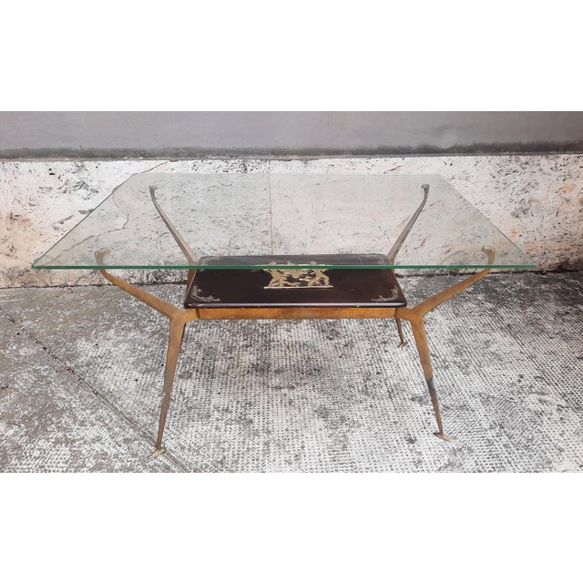 Coffee Table from Cesare Lacca, Italy, 1950s For Sale - Image 4 of 11
