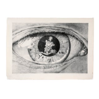 "A Midsummer Night's Dream" - Surreal Lithograph in Ink on Paper (#1/9) For Sale