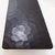 Brutalist Large Coffee Table in Black Hammered Wood For Sale - Image 3 of 12