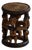 Mid-20th Century African Carved Hardwood Stool, 1950s For Sale