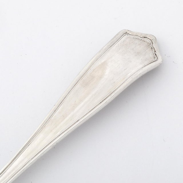 Mid 20th Century Tiffany and Co. Sterling Silver Winthrop Pattern Cream Soup Spoon For Sale - Image 5 of 9
