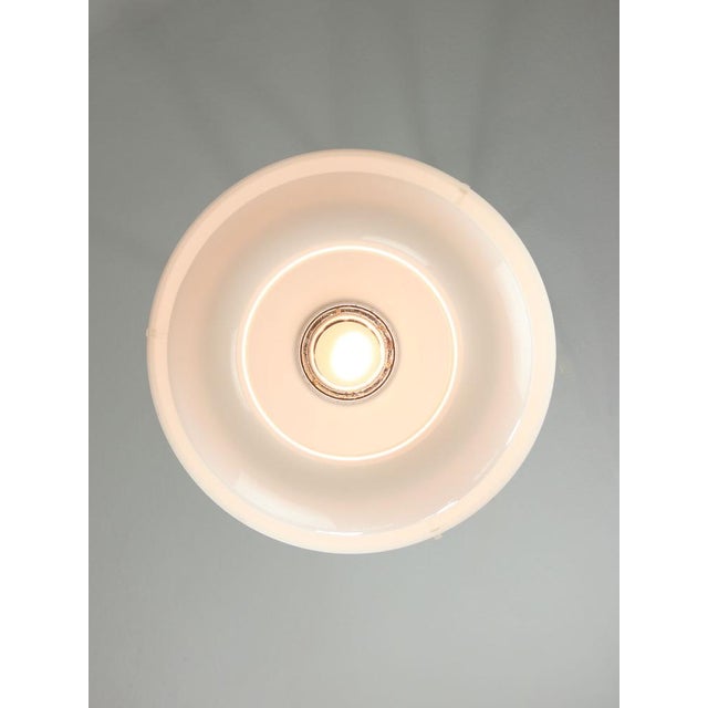 Guzzini Italian White Medusa Pendant Lamp by Luigi Massoni for Guzzini, 1970s For Sale - Image 4 of 17