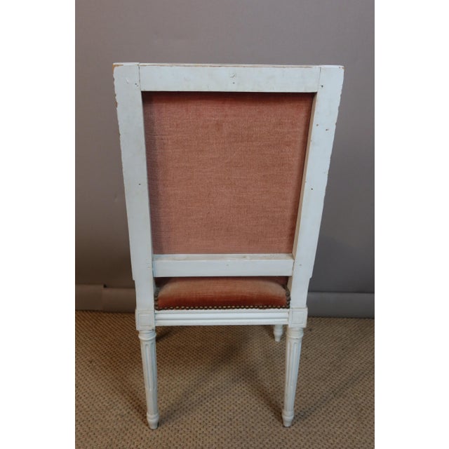Wood Vintage Louis XVI Style Chairs, 1960s, Set of 8 For Sale - Image 7 of 11
