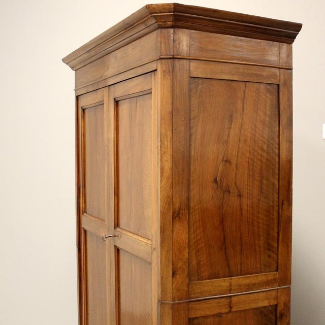 Italian Wardrobe in Walnut For Sale - Image 9 of 14