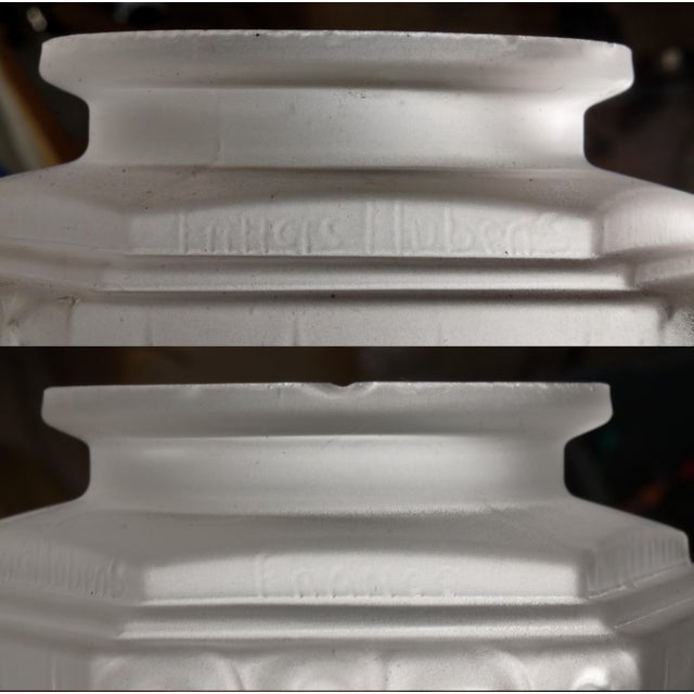 1930s French Art Deco Flush Mount by Francis Hubens & Muller Freres France - A Pair For Sale - Image 10 of 12
