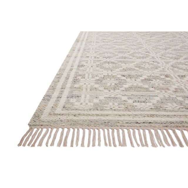 Traditional Angela Rose x Loloi Rivers Lagoon / Ivory 8'-6" x 11'-6" Area Rug For Sale - Image 3 of 7
