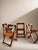 Set of 4 Mid-Century Modern Trieste Walnut-Stained Folding Chairs attributed to Aldo Jacober for Alberto Bazzani, 1960s, Set of 4 For Sale - Image 6 of 9