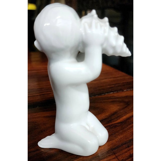 Contemporary Bing & Grondahl Danish Fine Porcelain Figurine For Sale - Image 3 of 8