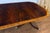 Traditional Mahogany Scallop Cornered Double Pedestal Mahogany Dining Table by Leighton Hall - Showroom Sample For Sale - Image 9 of 15