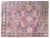 This magnificent late 19th-century Persian Lavar Kirman rug showcases an intricate all-over design of floral cartouches...