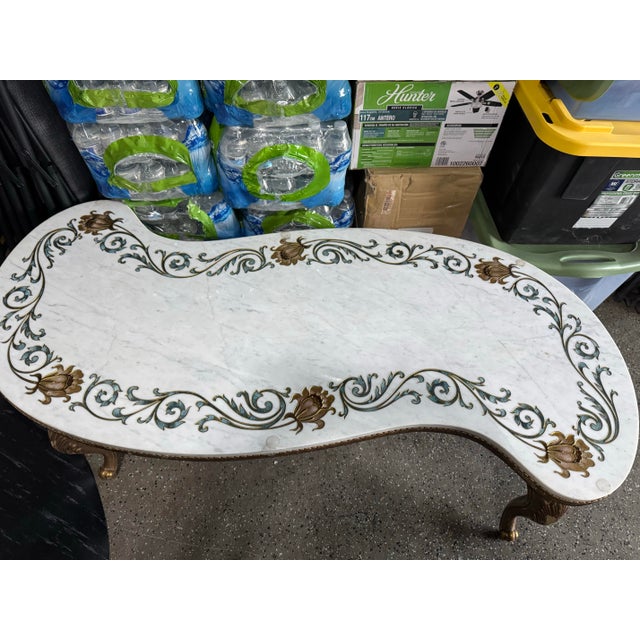 1960s 1960s Mid Century Marble Coffee Table For Sale - Image 5 of 10