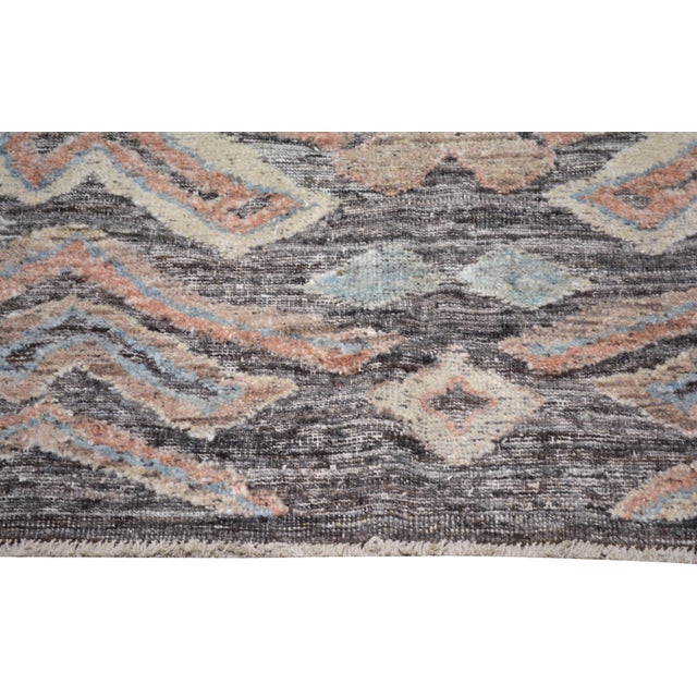 Moroccan Sheba Hand Knotted Wool Rug, 8'10"x12' For Sale - Image 4 of 6