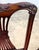 Vintage Mahogany Set of 4 English Chippendale Style Dining Chairs Ball and Claw Feet For Sale - Image 9 of 17