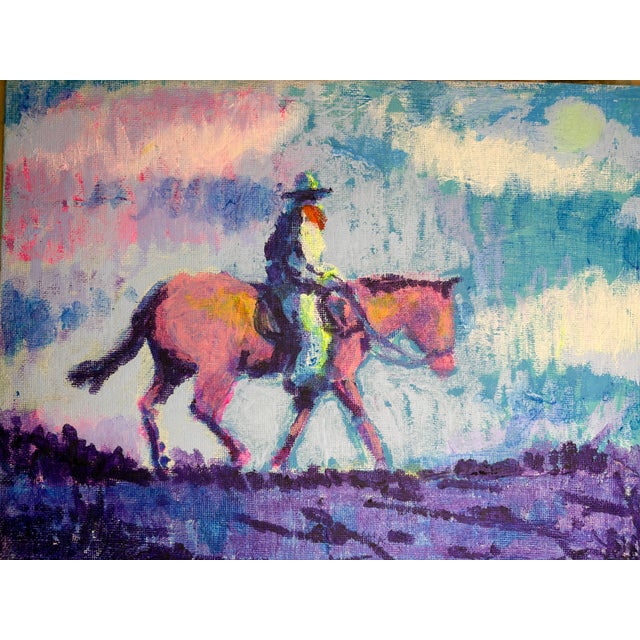 Rider and the Sky Cowboy Painting by Joseph Christy For Sale In Nashville - Image 6 of 6