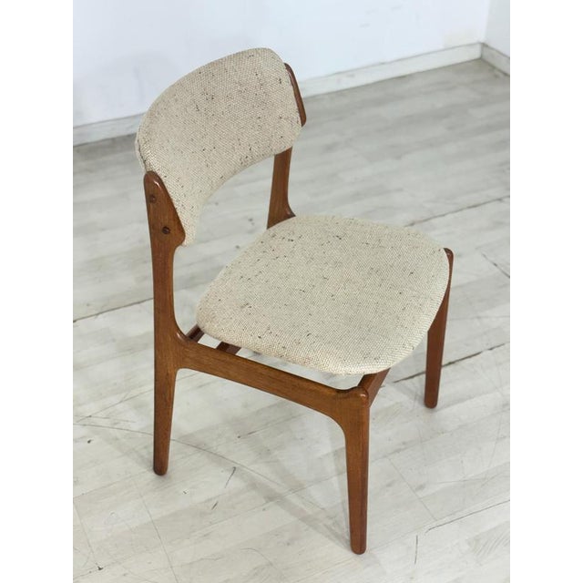 Wood Mid-Century Danish Teak Dining Chairs by Erik Buch for O.D. Møbler A/S, 1960s, Set of 4 For Sale - Image 7 of 15