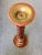1950s Vintage Wood Barley Twist Candlestick For Sale - Image 4 of 10