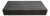 Modern Cerused Dark Oak Plinth Coffee Table With Starburst Veneer Top & Brass Inlay For Sale