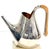 Oscar Tusquets for Alessi Sculptural Silverplate Teapot or Pitcher, 1983 A highly sculptural postmodern silver-plated...