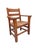 Mission Antique Mission Style Oak Side or Accent Chair For Sale - Image 3 of 7