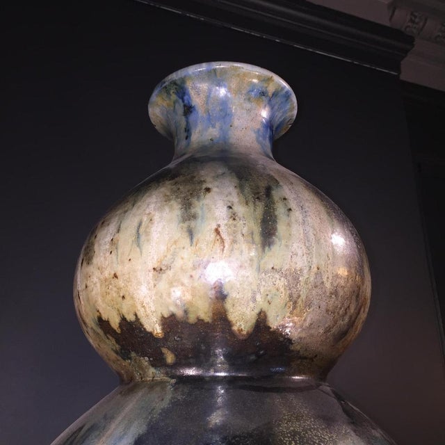 Art Deco Earthenware Vase by Roger Guerin, 1920s For Sale - Image 6 of 14