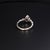 10k White Gold Ring With Pear-Shaped Lab-Grown Alexandrite & Diamond Accents, Size 6.75 For Sale In Phoenix - Image 6 of 9