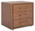 Not Yet Made - Made To Order Rosey 3 Drawer Wood Nightstand - Brown For Sale - Image 5 of 11