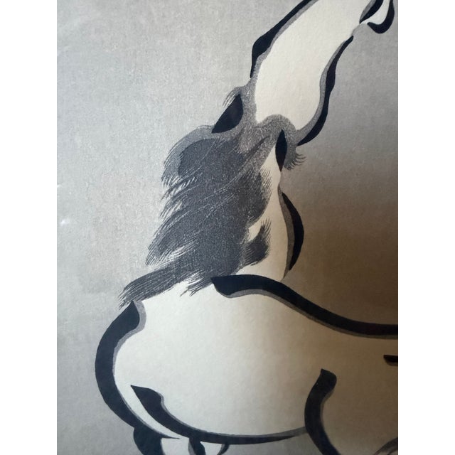1940s Framed Set of Japanese Woodblock Prints of a Horse by Yoshijiro Urushibara For Sale - Image 10 of 17