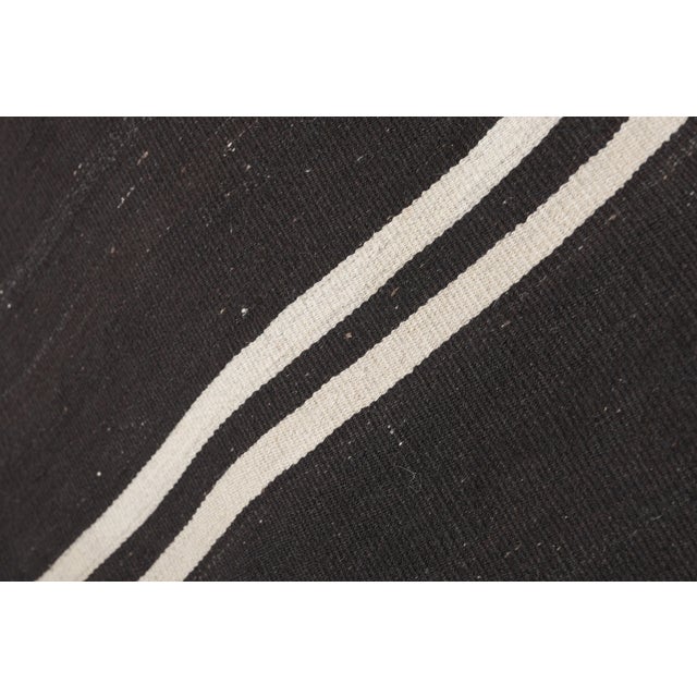 Textile Turkish. Goat Hair Kilim Runner - Stair Carpet 2'4'' X 19'5'' For Sale - Image 7 of 10