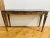 Maison Jansen Marble Top Console Table, Signed For Sale - Image 9 of 9