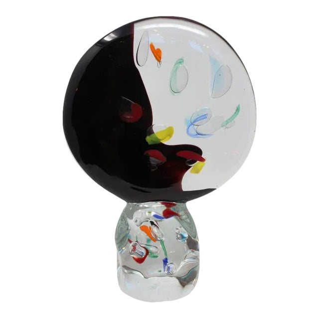 Glass Studio Murano - Contemporary Disc in Murano Glass For Sale